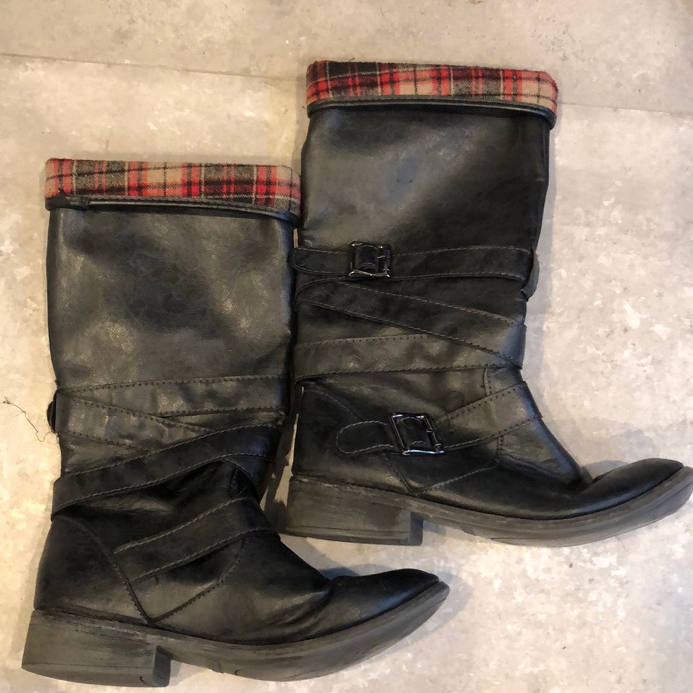 Rocketdog plaid /black boots